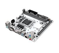 Cuifati Placa Base DDR4 de Doble Canal, Placa Base Mini ITX de Fase de Potencia 4+2 con PCIe 3.0 X4, para Enchufe LGA1151 H310 8.ª y 9.ª Generación