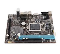 Cuifati Placa Base para Computadora, Placa Base para Juegos Inter H110 LGA 1151, DDR3 Mob con 3 SATA2.0, Ranura para Gráficos PCI-E X16, RJ45, VGA/HDML, Accesorios para Computadora