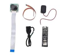 Cuifati Placa de Desarrollo Inalámbrica WiFi de 32 bits, MCU de Doble Núcleo con 32 MB Nor Flash y Módulo de Cámara OV5647, para Proyectos WiFi IoT