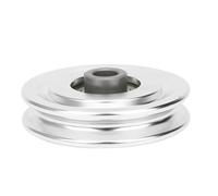 Cuifati Polea de Fitness de Aleación de Aluminio para Entrenamiento de Fuerza, Reemplazo de Polea de Cable de Gimnasio de Alta Resistencia de 80 Mm y 70 Mm, Rodamiento Suave de Baja Fricción,