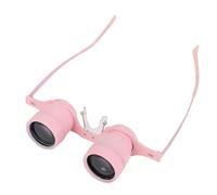Cuifati Prismáticos Profesionales 10X HD, Gafas de ópera Portátiles de Enfoque Manual, Telescopio Binoculares para Pesca, Observación de Aves, Televisión, Deportes, Conciertos, Teatro (Pink)