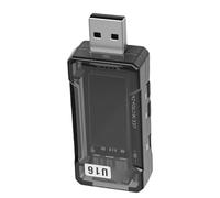 Cuifati Probador USB C con Pantalla a Color, Compatible con Detección de Protocolo de Carga Rápida PD QC2.0 QC3.0, Multímetro para Voltaje, Corriente, Capacidad de Energía