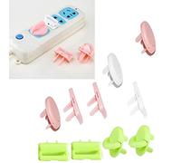 Cuifati Protector de Seguridad Eléctrica de Cubierta de Toma de Corriente para el Hogar, Prueba de Enchufe Duradera para Bebés y Niños, Cubierta Protectora de Enchufe de 10 Piezas para Uso en el