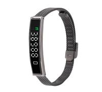 Cuifati Pulsera Inteligente Fitness Tracker con Control Remoto de Cámara, Modos Multideportivos, Resistente Al Agua, Sincronización de Datos de Aplicaciones, Pulsera Inteligente Fitness (Black)