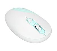 Cuifati Ratón Inalámbrico para Computadora, 2.4G Ratón Inalámbrico Silencioso para Computadora Portátil, Mini Ratón Ergonómico dpi Ajustable, 2402MHz-2480MHz, con Receptor USB para Computadora(Azul)
