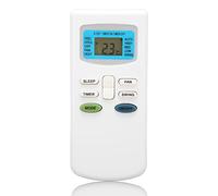 Cuifati Reemplazo de Control Remoto Universal para Acondicionadores de Aire TCL/Pioneer/Airton, Etc., Accesorios de Acondicionadores de Aire AAA Powered by (Blanco)
