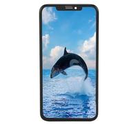 Cuifati Reemplazo de Pantalla de Teléfono de 5,8 Pulgadas para iOS X, Conjunto de Digitalizador de Pantalla Táctil 3D con Kit de Herramientas de Reparación, Adhesivo Impermeable, Solución de
