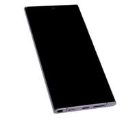 Cuifati Reemplazo de Pantalla S22 Ultra 5G Pantalla AMOLED Dinámica de 6,7 Pulgadas con Marco y Sensor de Huellas Dactilares, Conjunto de Digitalizador de Táctil LCD de 3088x1440px para SM S908U SM