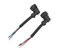 Cuifati Reemplazo del Enchufe del Mazo de Cables de la Luz Trasera para I, Rendimiento Estable, DAF, MAN, Relay 2006+ 2PCS