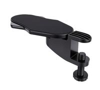 Cuifati Reposabrazos de Escritorio, Soporte de Brazo Ergonómico Giratorio de 180° Alivia el Estrés para el Trabajo de Oficina del Escritorio de la Computadora