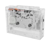 Cuifati Reproductor de Cinta de Casete, Convertidor de Casete a MP3, Reproductor de Portátil, Convertidor Digital de de Audio a MP3 con Tarjeta USB C o SD con