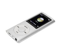 Cuifati Reproductor de MP3 HiFi Reproductor de Música de Audio Digital sin Pérdidas, Pantalla LCD Portátil de 1,8 Pulgadas, Compatible con FLAC Ape DSD, Batería de 8 Horas, Auriculares Incluidos,