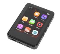 Cuifati Reproductor de Mp3 Portátil Reproductor de Música con 2.8 Pulgadas de Pantalla Táctil Completa Altavoz de 3.5 Mm Jack Reproducción de Video Podómetro 128GB Tarjeta de Memoria
