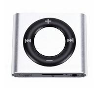 Cuifati Reproductor de MP3, Reproductor de Música Portátil de Alta Fidelidad, de Música MP3 con Auriculares y Altavoz Incorporado para Estudiantes Que Viajan y Hacen Ejercicio (Gris Plata)