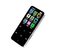 Cuifati Reproductor MP3 Deportivo Digital con Radio FM Grabadora de Voz Reproductor de Compacto para Viajes Largos Aleación 4G Rosa (16G)