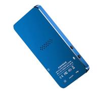 Cuifati Reproductor MP3 Deportivo Digital con Radio FM Grabadora de Voz Reproductor de Compacto para Viajes Largos Aleación 4G Rosa (8G)