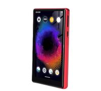 Cuifati Reproductor MP3, Pantalla Táctil de 5 Pulgadas Reproductor de Música 11 con Kids Music Precargado, para Niños con 64 GB de Almacenamiento Bluetooth 5.0 WiFi Radio FM (Rojo)