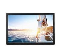 Cuifati Smart TV Pequeño de 15,4 Pulgadas, Control Remoto por Voz, Aplicaciones de Transmisión Integradas, Sintonizador ATSC, WiFi Bluetooth, Reproducción USB, Televisor HD para Cocina,