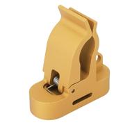 Cuifati Soporte de Carro Magnético, Abrazadera de Carrito de Club Elegante y Compacto para 30-60 Anillos (GOLD)