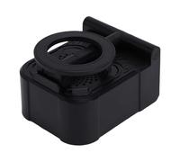 Cuifati Soporte Magnético para Teléfono Altavoz Bluetooth 5W Diafragma de Grafeno Sonido de Alta Fidelidad 9D Panorámico Soporte Ajustable de 3 Ejes Banco de Energía 1200mAh para el Hogar, Viajes,