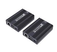Cuifati Suplemento KVM, Suplemento USB de 150 M con Aleación de Aluminio | Soporta 1080P 60Hz, Plug and Play, Compatible con /, Ecualización Automática