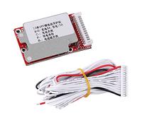 Cuifati Tablero de Protección de Batería de Iones de Litio 13S 48V 54,6V para Baterías de Polímero de Litio de la Serie 13, Tablero de Protección de Carga de Descarga Continua de 15A con Sobrecarga,