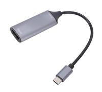 Cuifati Tarjeta de Captura de Vídeo 4K, a USB C Plug and Play Salida 1080P 60 Hz, Dispositivo de Grabación de Transmisión en de Juegos con Cable de Transferencia de 15 M, Adaptador Multimedia HD