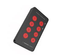 Cuifati Teclado con Personalizable, 8 Teclas Programables con Triple Conectividad USB 2.4G BT, para Juegos de PC, Trabajo, Documentación Industrial y Clínica