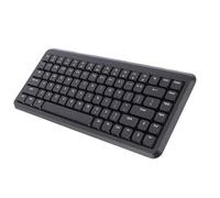 Cuifati Teclado Inalámbrico 2.4G, Tamaño Completo, Teclado de 105 Teclas con Teclado Numérico, Teclas de Interruptor de Tijera Silenciosas, Teclado de Computadora para Computadora de (Black)