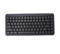 Cuifati Teclado Inalámbrico USB 2.4G, Teclado Ergonómico Intercambiable en Caliente de Tamaño Completo de 105 Teclas, Teclas de Tijera Silenciosas de Perfil bajo, Compatible con Chrome (Black)