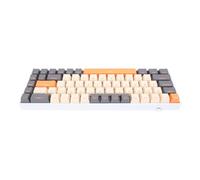 Cuifati Teclado Mecánico con Interruptor Rojo Retroiluminado RGB de 68 Teclas, 2.4G Inalámbrico BT3.0 5.0 Tipo C con Cable, Batería de Larga Duración para Wins 2000, ME, XP, Vista,