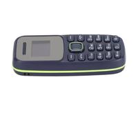 Cuifati Teléfono 2G Desbloqueado para Personas Mayores, 0,66 Pulgadas Dual SIM, el Auricular Más Pequeño del Mundo, Mini Teléfono Móvil para Personas Mayores, Reproductor de Música, (Blue)