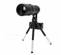 Cuifati Telescopio Monocular HD 16x52 para Adultos, 99,8% de Transmisión de Luz, Telescopio Impermeable a Prueba de Niebla para Observación de Aves para Senderismo, Camping, Conciertos con Adaptador