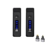 Cuifati Transmisor y Receptor HDMI Inalámbrico, Decodificación 4K 1080P @ 60Hz, Plug & Play 2.4G+5G Doble Banda para Video y Audio para Monitorear Desde PC/Proyector/TV Box (Black)