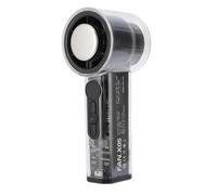 Cuifati Ventilador de Hielo Portátil, Ventilador de Hielo de de 6 Velocidades Motor sin Escobillas de 16000 Rpm Potente para el Verano (BLACK)