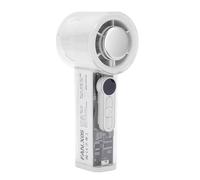 Cuifati Ventilador de Hielo Portátil, Ventilador de Hielo de de 6 Velocidades Motor sin Escobillas de 16000 Rpm Potente para el Verano (WHITE)
