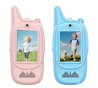 Cuifati Walkie Talkies para Niños con Video, Intercomunicadores