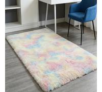 CUIMEI Alfombra de Salón 60 x 340 cm, Súper Grueso Lavable a Máquina Duradero, Antimanchas, Resistente a La Humedad, Alfombras para Interiores, para Sala de Estar, Multicolor