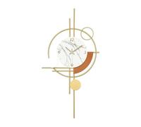CUISGOR Reloj de Pared Household Wall Clock Living Room TV Background Wall Decoration Clock Wall Hanging Creative Bedroom Silent Clock Reloj para Pared(M)