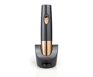 Cuisinart Abrebotellas de vino automático recargable con sellador al vacío | Gris medianoche | CWO50U