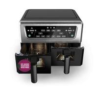 Cuisinart Air Fryer XXL Doble Zona | Sin PFAS | 2x5.2L | Fríe, hornea, deshidrata, mantiene caliente | Cocina 8+ raciones | Piezas lavavajillas