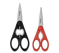 Cuisinart C77 - 2pshr8b7r 2-PC. Juego de Tijeras (8 "Negro, 7" Rojo), Multicolor