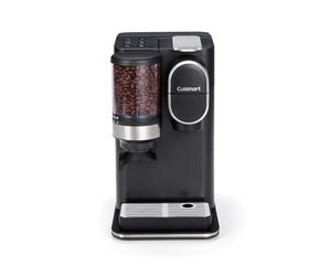 Cuisinart Cafetera One Cup Grind And Brew | Café en grano en taza, monodosis | Molinillo cónico | Ajuste la intensidad del café, 3 tamaños de taza a elegir | Cápsula de filtro reutilizable | Negra