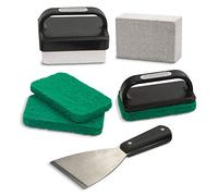 Cuisinart CCK-231 Ultimate Kit, 8-Piece Grill Cleaning, Griddle Scour and Pumice Set