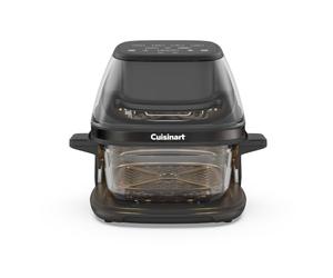 Cuisinart ClearView Friggitrice ad Aria 3,8L | Cestello in Vetro Estraibile con Coperchio | 6 in 1: Frigge, Arrostisce, Griglia, Cuoce, Mantiene in Caldo, Re-Croccante | Senza PFAS | 1600W