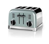 Cuisinart CPT180GE Tostadora de 4 Ranuras Anchas para Todo Tipo de Pan, 6 Niveles de Tostado, 1800W, Función Bagel, Descongelar y Recalentar, Rejilla de Centrado Automático, Palanca de Elevación