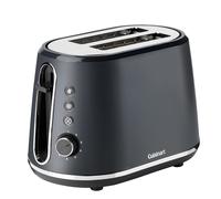 Cuisinart Tostadora de 2 rebanadas | Ranuras extra profundas, ideales para pan grueso y rosquillas | Palanca de elevación | 7 niveles de tostado más descongelación | Disponible hervidor a juego | Gris