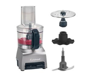 Cuisinart FlexPrep® Procesador de Alimentos 1,1L | Picar, rallar, puré, batir | Cuchilla acero, disco reversible, batidor | BladeLock™ | Toque único + pulso | Sin BPA