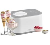 Cuisinart FreezeEase-Máquina de helado automática;3 programas:Helado,Sorbete,Yogur;Sin precongelación;Lista en 40 min;Función de mantenimiento en frío, Compresor 950ml (Nuevo)