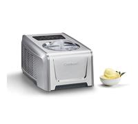 Cuisinart FreezeEase Pro - Heladera con compresor, 4 ajustes, 14 funciones, lista en 40 min, 1,5L, 2 palas, sin precongelación, mezcla, frío 90 min